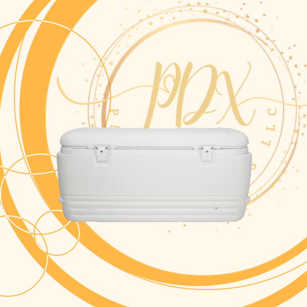 Igloo White 120qt Cooler
