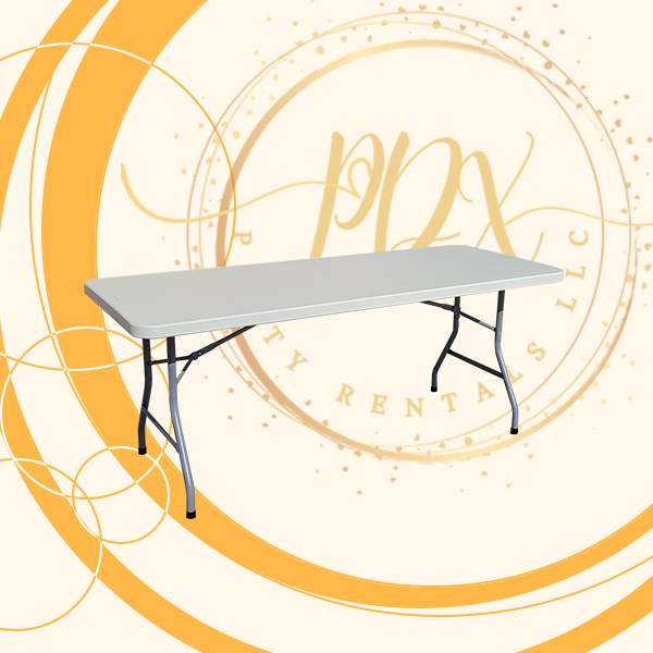 6ft Rectangular Table
