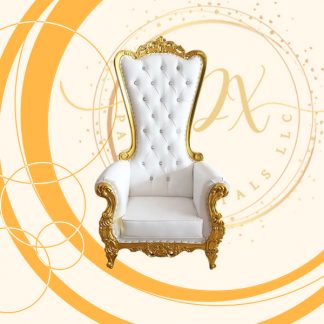 Gold Throne Chair