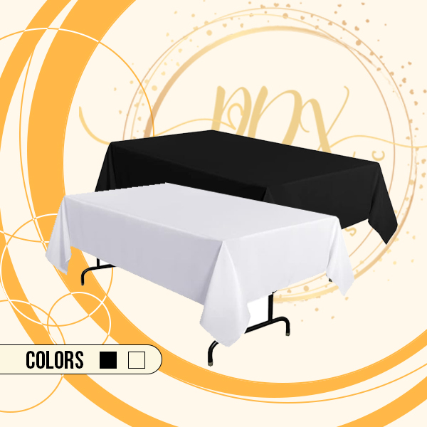 8FT Tablecloth Half Drop