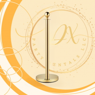 Gold Stanchions pole
