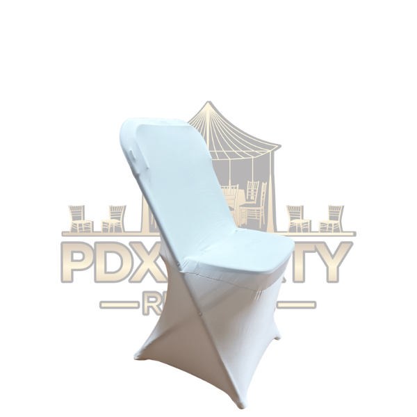 White Spandex Chair Cover