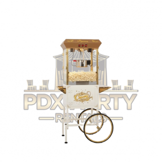 White popcorn machine (coming soon Pre-book)