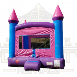 13' x 13' Pink Castle Bounce House