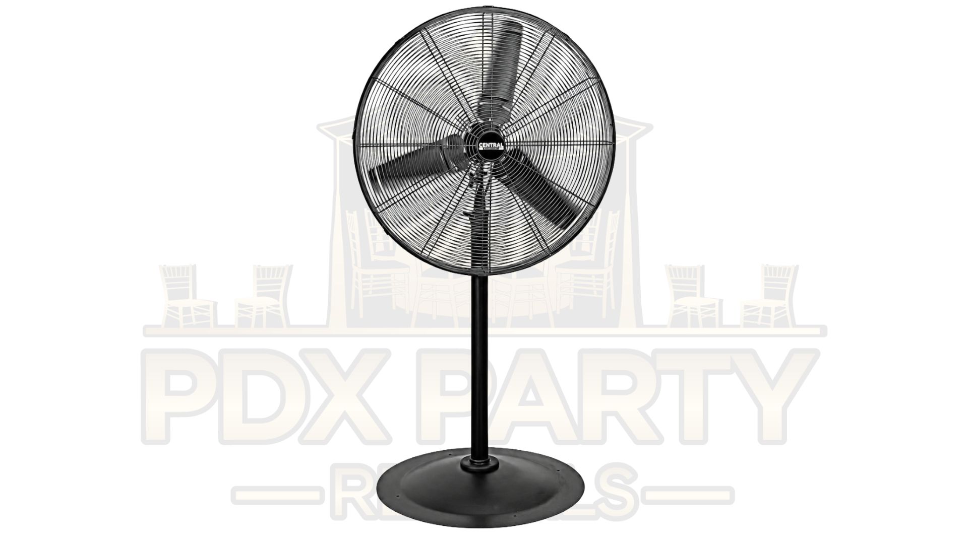 30" Pedestal Fan w/stand